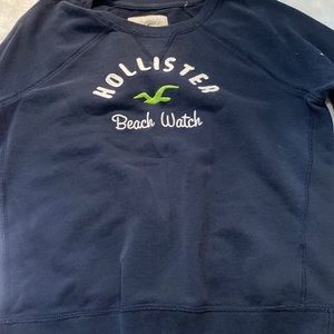 size large hollister sweatshirt